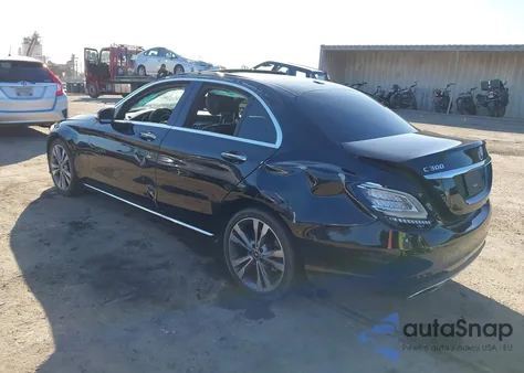 2019 Mercedes-Benz C 300 from USA, damaged, VIN 55SWF8DB3KU302808